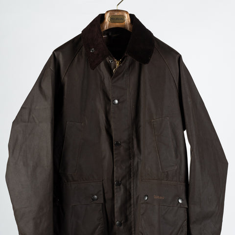 Barbour Olive Classic Bedale Wax Jacket 6