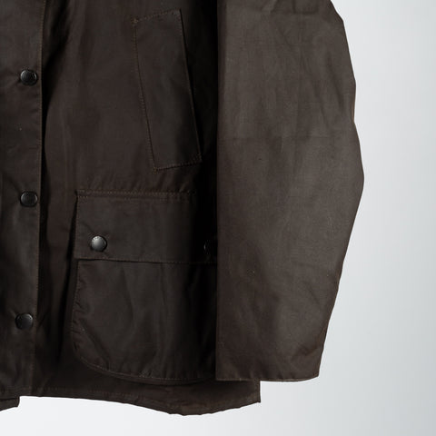 Barbour Olive Classic Bedale Wax Jacket 4