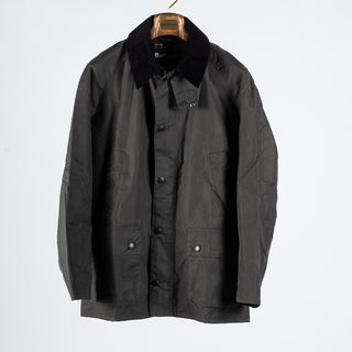 Grey Ashby Waxed Jacket – - Main Image