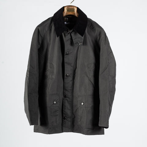 Barbour Grey Ashby Waxed Jacket 1