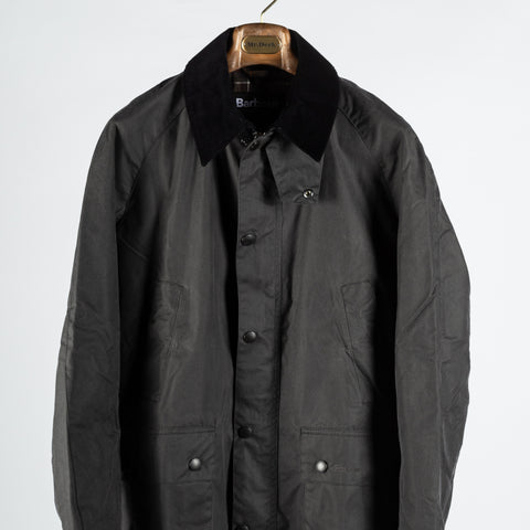 Barbour Grey Ashby Waxed Jacket 6