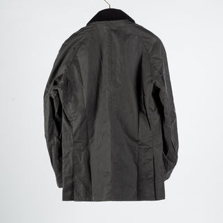 Barbour Grey Ashby Waxed Jacket 5