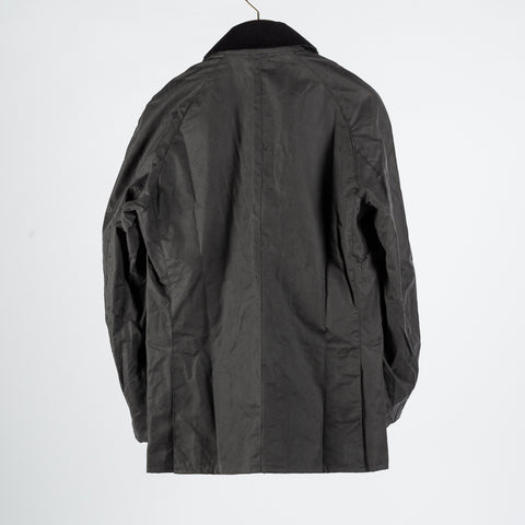 Barbour Grey Ashby Waxed Jacket 5