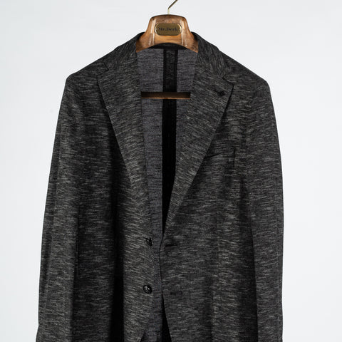 Tagliatore Mottled Charcoal Stretch Blazer 6