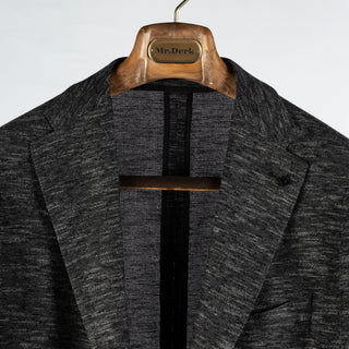 Tagliatore Mottled Charcoal Stretch Blazer 7