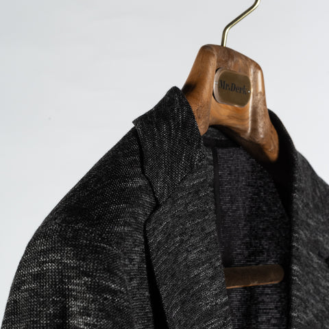 Tagliatore Mottled Charcoal Stretch Blazer 3