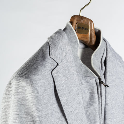 Fradi Textured Heather Grey Blazer w/ Bib 3