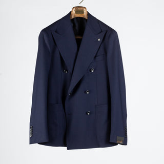 Tagliatore Navy Double Breasted Suit 1