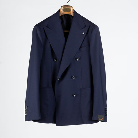 Tagliatore Navy Double Breasted Suit 1