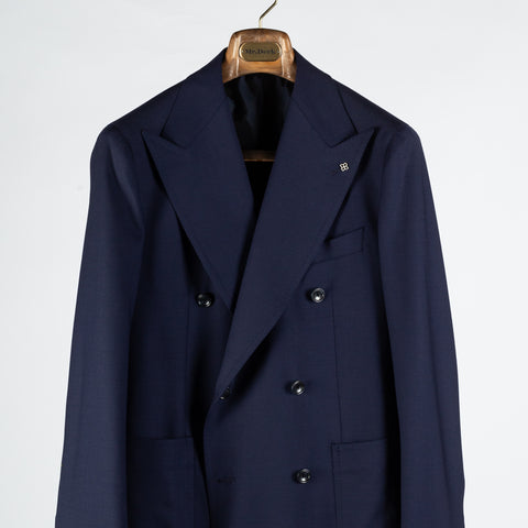 Tagliatore Navy Double Breasted Suit 6