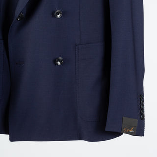 Tagliatore Navy Double Breasted Suit 4