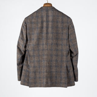 Latorre Brown & Blue Check Summer Blazer 5