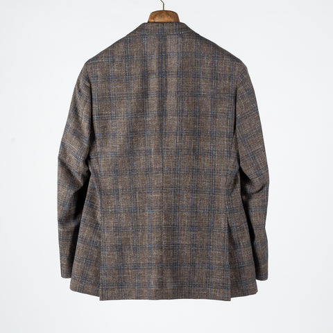 Latorre Brown & Blue Check Summer Blazer 5