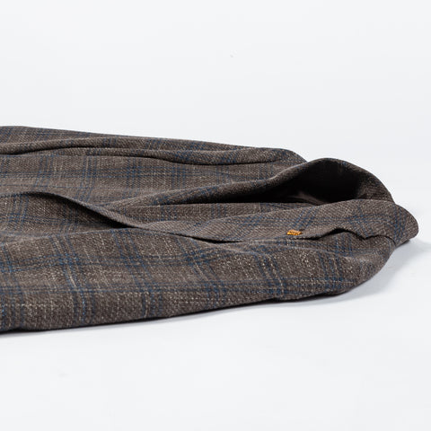Latorre Brown & Blue Check Summer Blazer 8