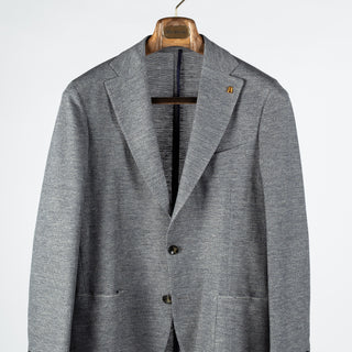 Latorre Light Grey Linen-Cotton Blazer 6