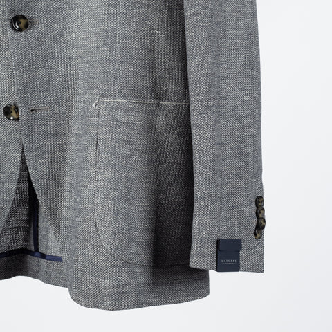 Latorre Light Grey Linen-Cotton Blazer 4