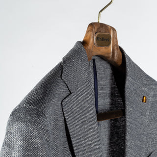 Latorre Light Grey Linen-Cotton Blazer 3