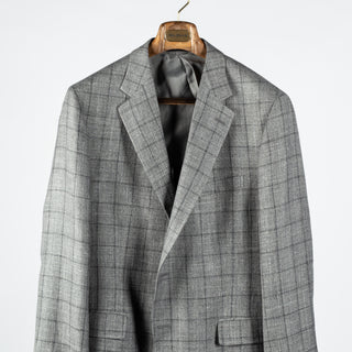 Empire Grey & Navy Windowpane Blazer 6