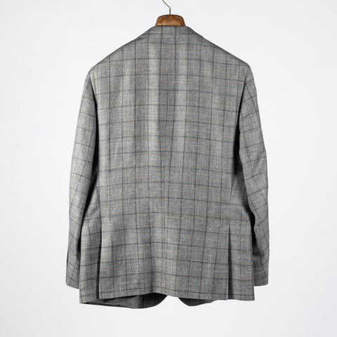 Empire Grey & Navy Windowpane Blazer 5