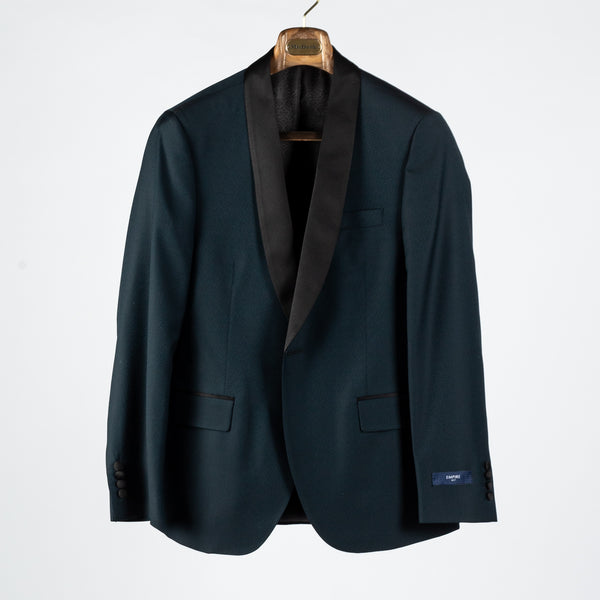 Dark Green Shawl Lapel Tuxedo