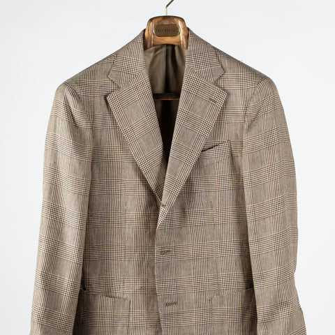 J Mueser Sand Glen Check Blazer 6