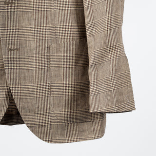 J Mueser Sand Glen Check Blazer 4