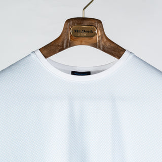 PYA Sky Blue SS25 Printed Crew T-Shirt 6