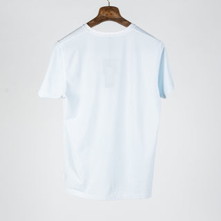 PYA Sky Blue SS25 Printed Crew T-Shirt 4