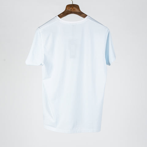 PYA Sky Blue SS25 Printed Crew T-Shirt 4