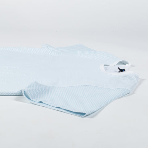 PYA Sky Blue SS25 Printed Crew T-Shirt 7