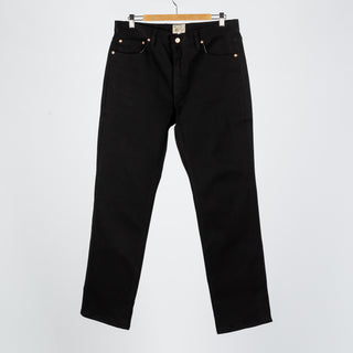 Wythe Black Bedford Cord Five Pocket Pants 1