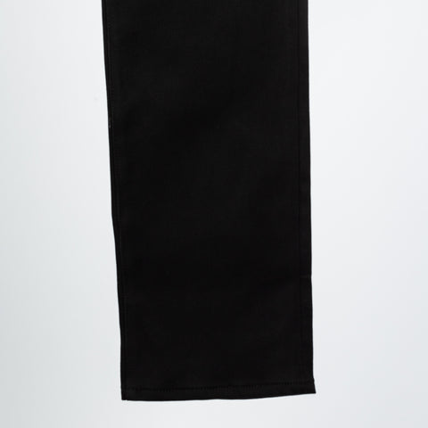 Wythe Black Bedford Cord Five Pocket Pants 6