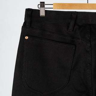 Wythe Black Bedford Cord Five Pocket Pants 7