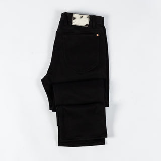 Wythe Black Bedford Cord Five Pocket Pants 9