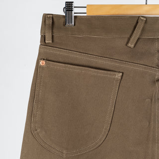 Wythe Faded Olive Bedford Cord Five Pocket Pants 6