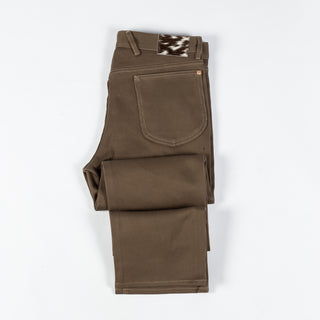 Wythe Faded Olive Bedford Cord Five Pocket Pants 8