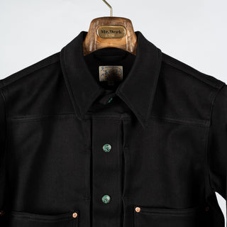 Wythe Black Bedford Cord Ranch Jacket 7