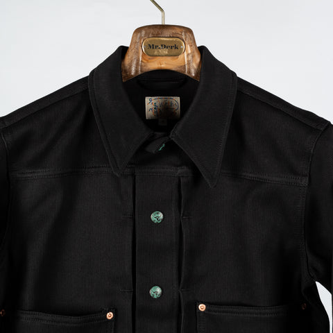 Wythe Black Bedford Cord Ranch Jacket 7