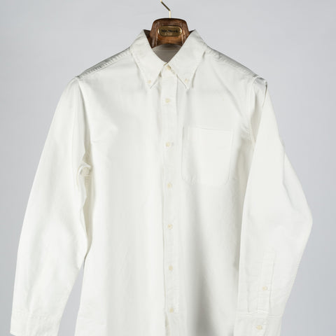 Classic White Oxford Cloth Button Down Shirt Mr.Derk Classic White Oxford Cloth Button Down Shirt Mr.Derk