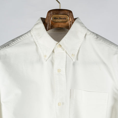 Classic White Oxford Cloth Button Down Shirt – Mr.Derk Classic White Oxford Cloth Button Down Shirt – Mr.Derk