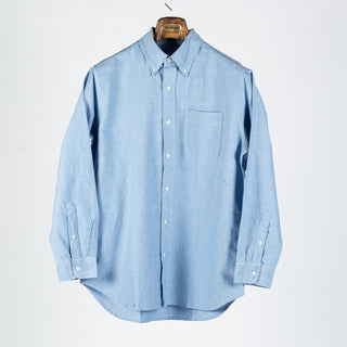 Wythe Vintage Blue Oxford Cloth Button Down Shirt 1