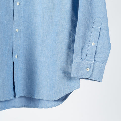 Wythe Vintage Blue Oxford Cloth Button Down Shirt 4