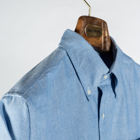 Wythe Vintage Blue Oxford Cloth Button Down Shirt 3