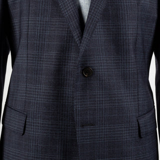 Joop Navy Herby-Blayr Checked Suit 2