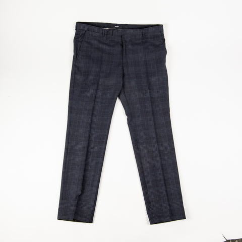 Joop Navy Herby-Blayr Checked Suit 8