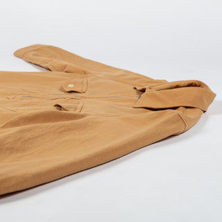 Wythe Apricot Aertex Half-Zip Shirt 8