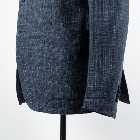 Tagliatore Textured Blue Summer Blazer 9