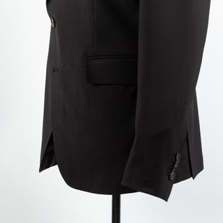 Tagliatore Black Wool Stretch Suit 3