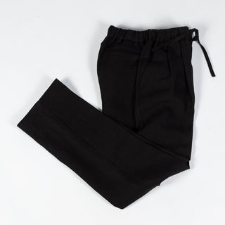 Informale Black T005 Linen Drawstring Trouser 11
