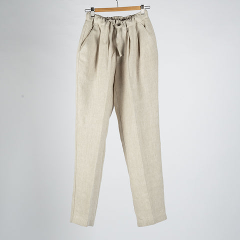 Informale Stone T005 Linen Drawstring Trouser 1